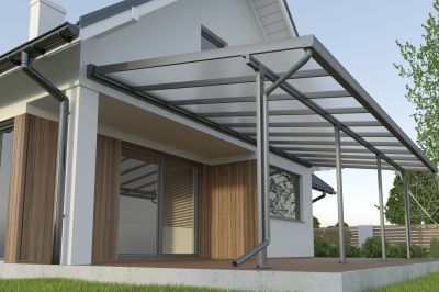 Aluminum Awning Installation in Sonoma County, CA