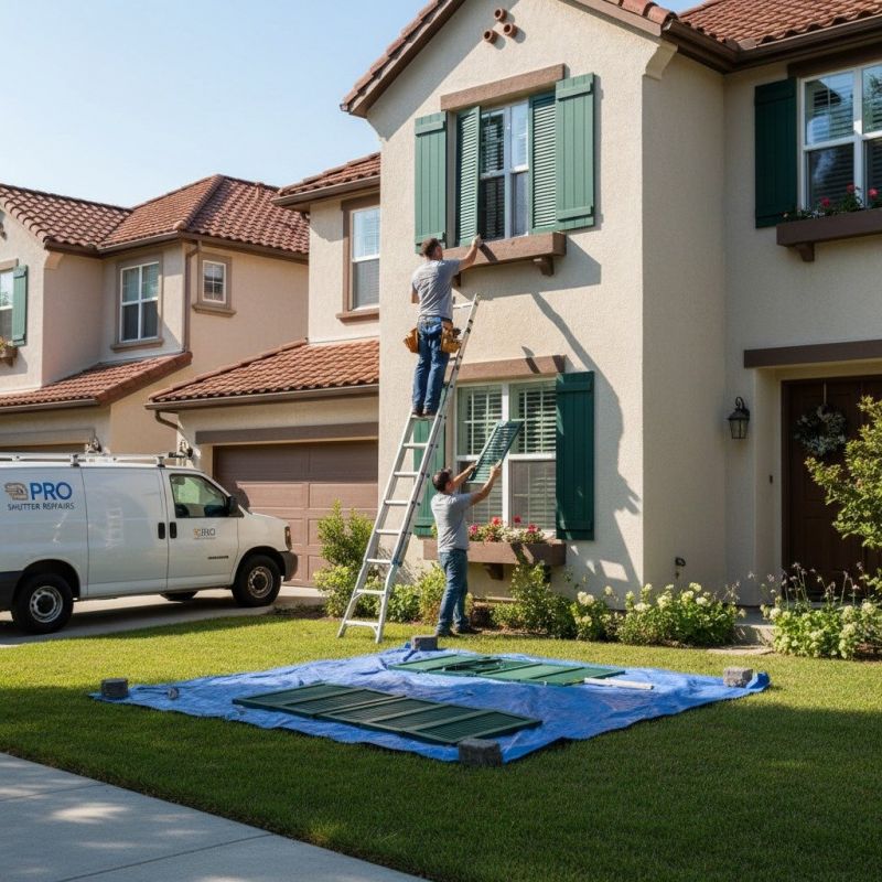 Exterior Shutters Repair in Alpharetta, GA