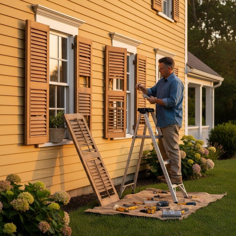 Shutter Reattachment in Longmont, CO